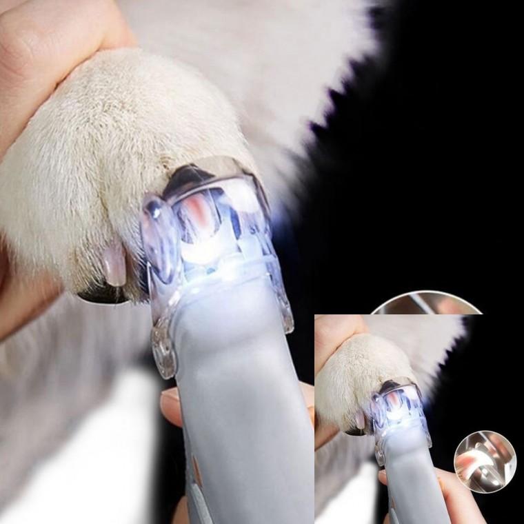 반려동물 LED 발톱 깎기 강아지발톱깎기 강아지발톱가위