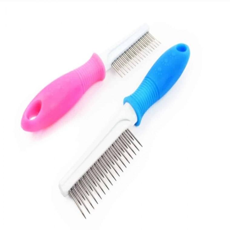대형견 일자빗 강아지털제거기 털빗 애견일자빗 강아지빗