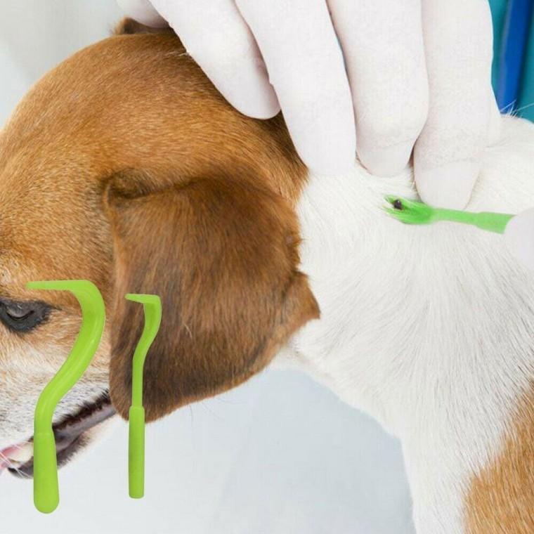 PET 강아지 진드기 제거 핀셋 집게 야외 산책