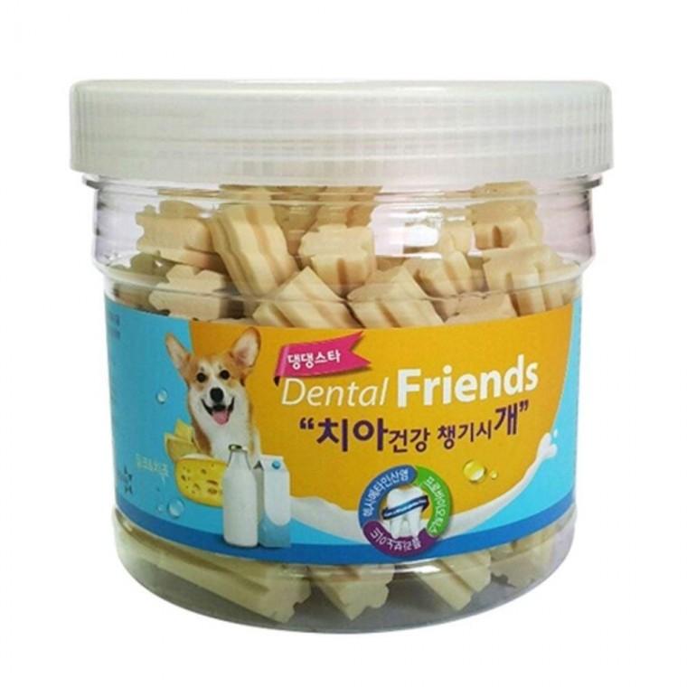 덴탈 댕댕스타 프랜즈 밀크 치즈 300g 강아지 껌