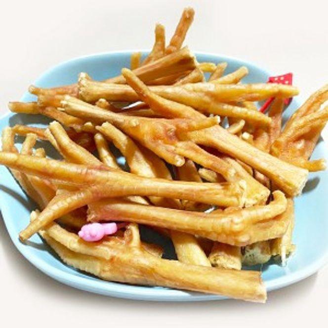 강아지 간식 육포 애견 간식 먹이 통닭발 200g