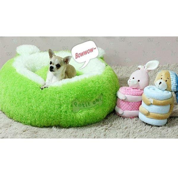 강아지 방석 쿠션 그린 애견 고양이 방석 매트 L