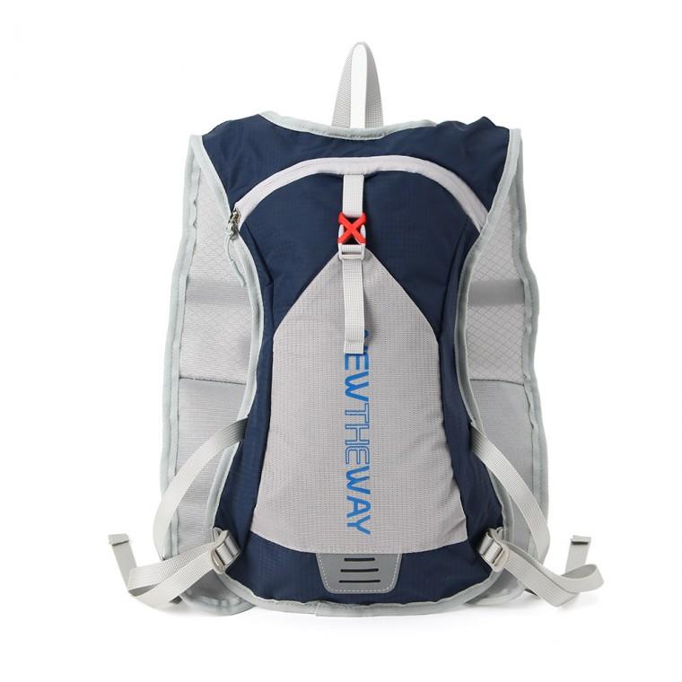 원탑 폴딩 초경량 자전거 백팩 물백 조깅 트래킹 가방 방수라이딩백팩 (10L) (네이비)