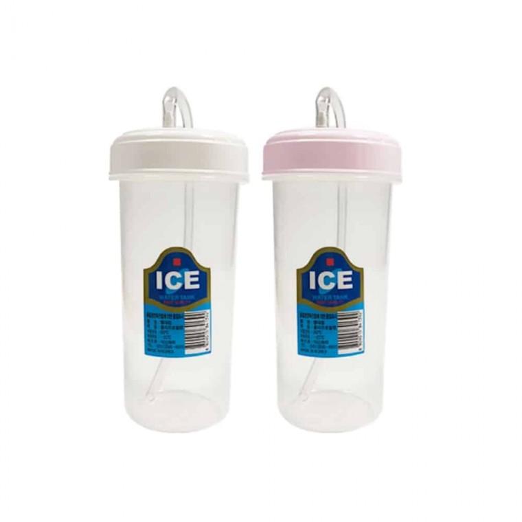 빨대컵 300ml 10개 물통텀블러 빨대물컵 환자물병 뚜껑텀블러