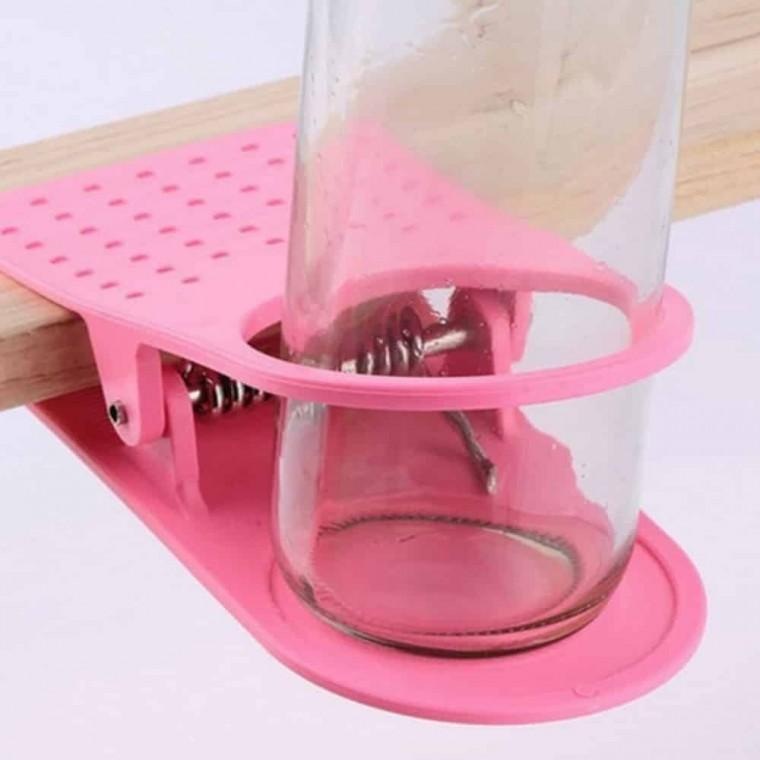 텀블러 홀더 거치대 텀블러고정 집게형컵홀더