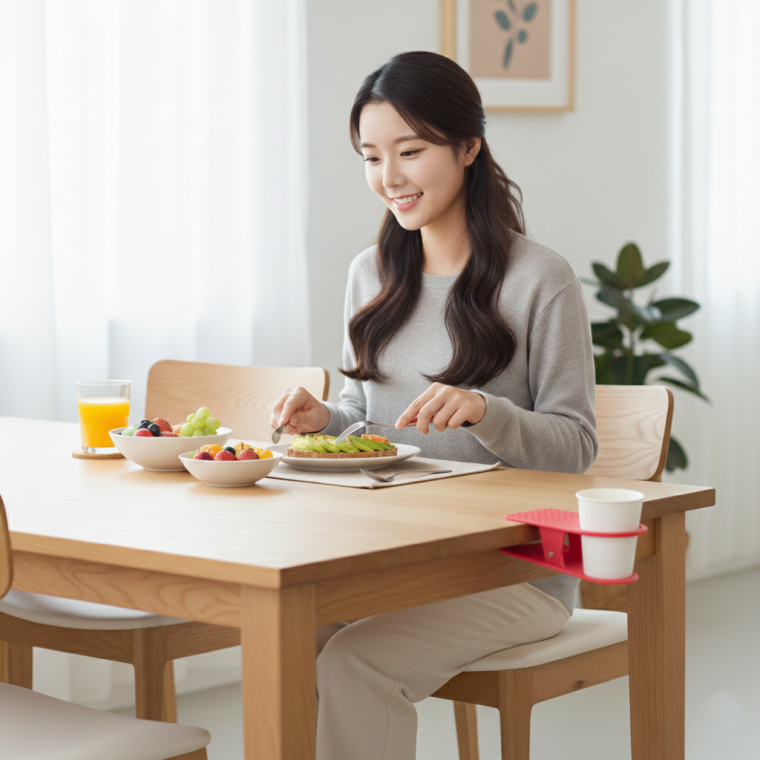 사무실 직장인 학생 텀블러 거치대 다용도 멀티 음료 컵 종이컵 홀더 커피 받침대 가정 독서실 소품 용품