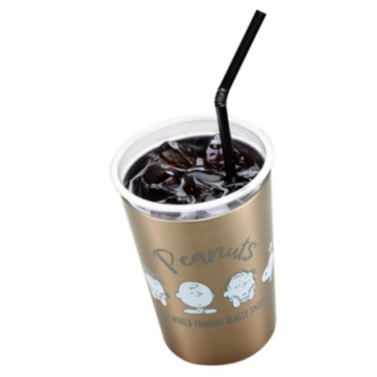 스누피 스텐 머그 물병 보온 보냉 텀블러 400ml