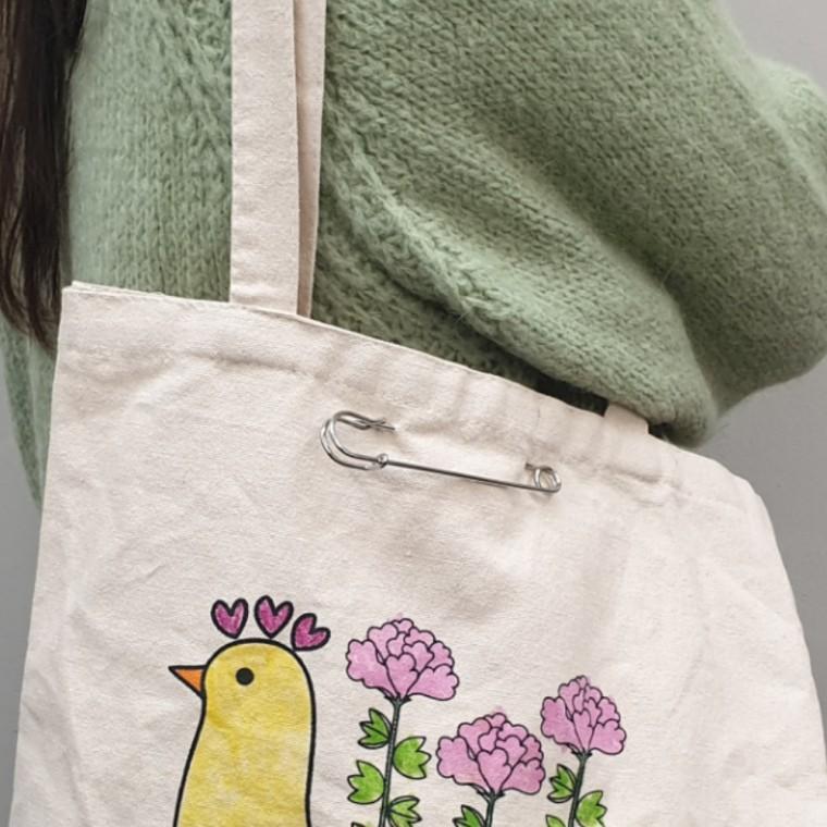 옷고정핀 이불고정 옷핀 스카프핀 특대 침대고정핀 5P 이불고정핀