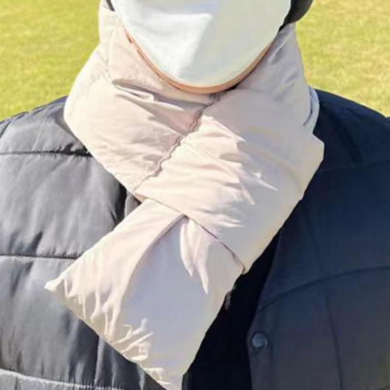 머플러 패딩목도리 패딩머플러 워머 넥워머 따뜻 스카프 넥워머