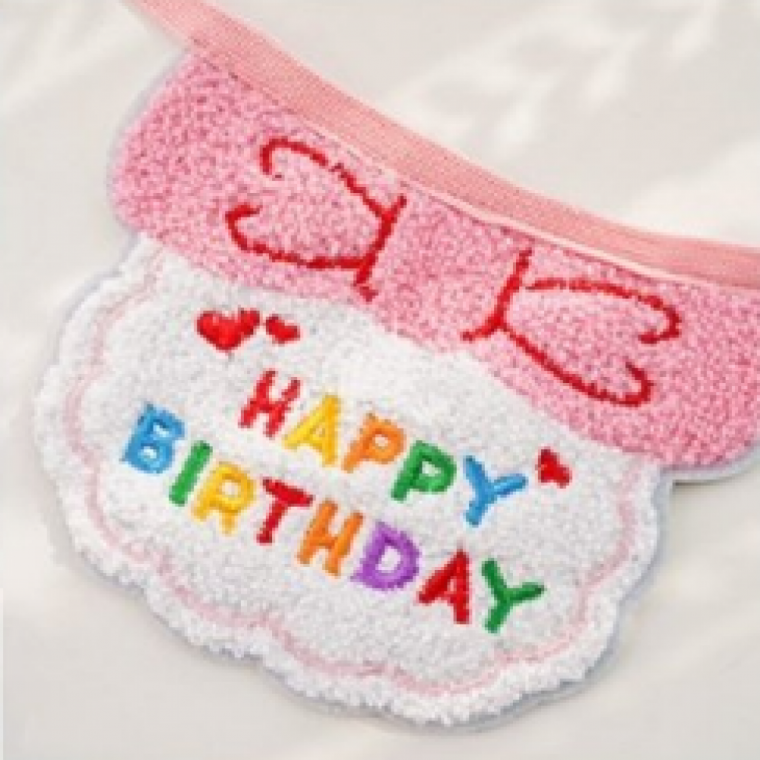 축하 생일 스카프 고양이 패션 아이템 반려동물