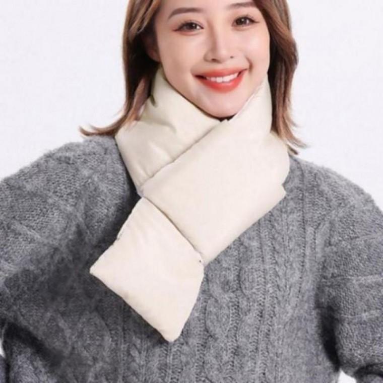 클래식 안감 여성 패딩 방한 엄마 겨울 스카프 경량 목도리 머플러 겨울 여친 기모 목도리
