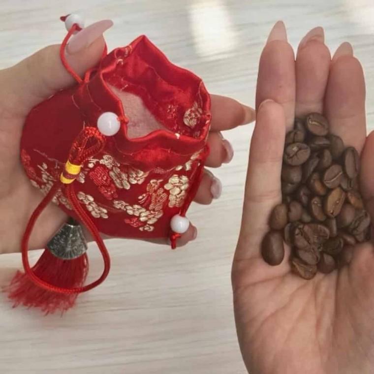 미니 복주머니 레드 전통복주머니 새해복주머니 색동복주머니