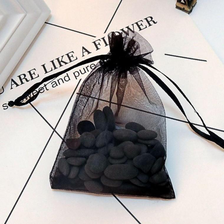 망사 선물 포장 방향제 주머니 대형 15x 20cm 파우치 복주머니 천주머니 스트링