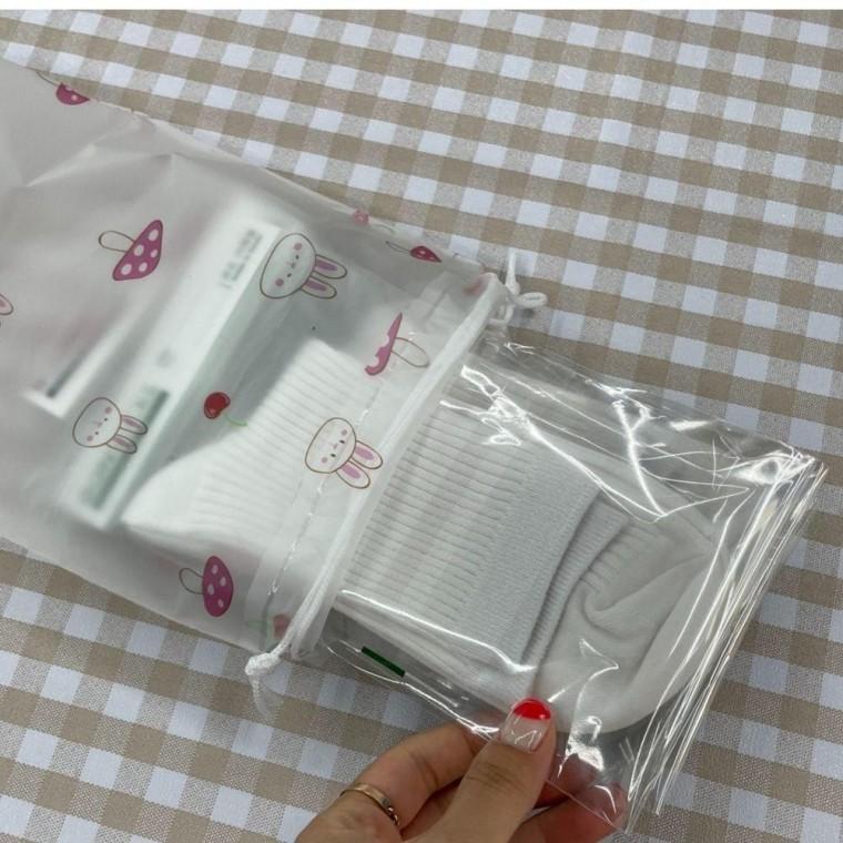토끼 EVA 복조리 파우치 소 스트링 더스트백 이너백 복주머니