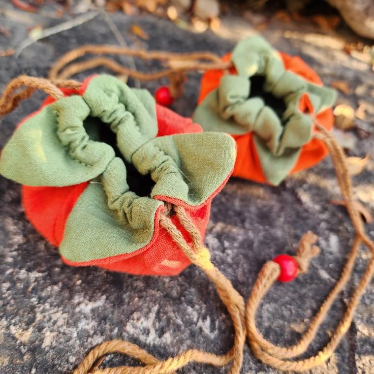 감 복주머니 방향제 파우치 답례품