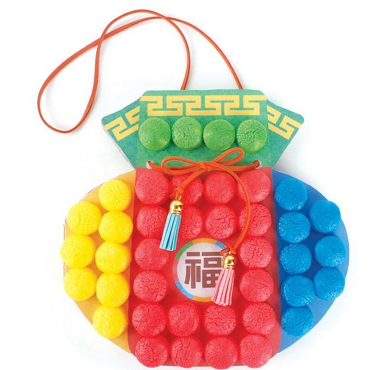 복 주머니 카드 만들기 키트 놀이콘 물붙이 조립 5인용 옥수수