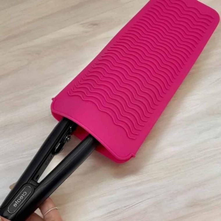 봉고데기 파우치 진핑크 여행용고데기파우치 고데기보관케이스