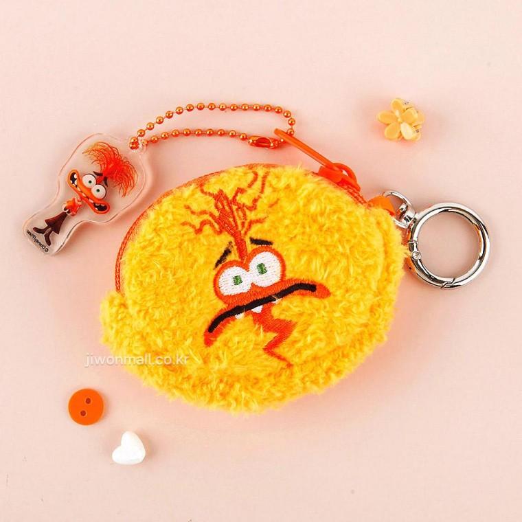 인사이드아웃2 불안이 미니 파우치