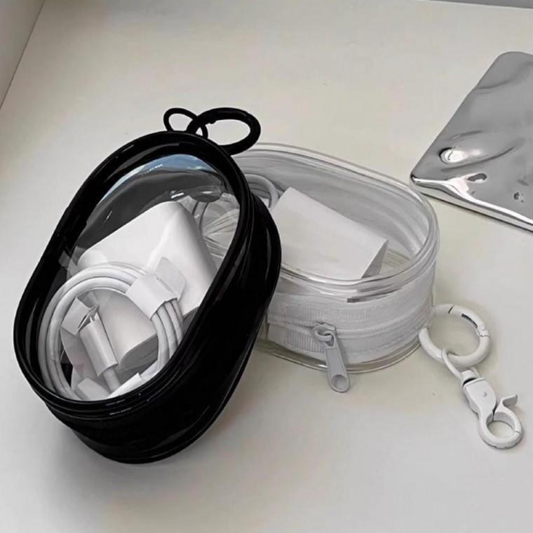 PVC 투명 포켓 파우치 미니 악세사리 파우치