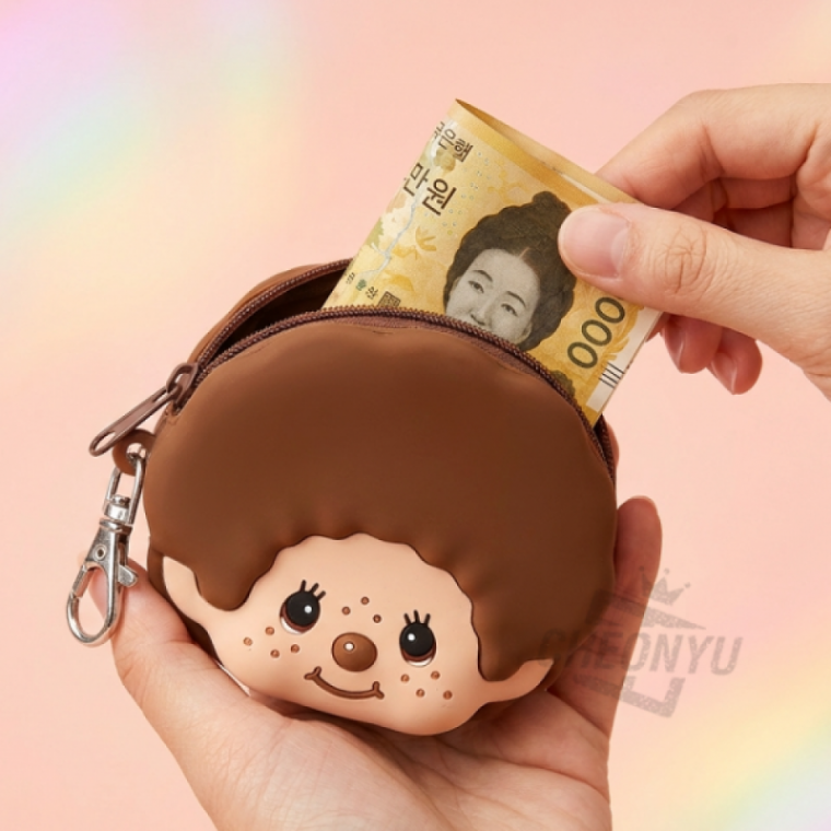 페이스 몬치치 실리콘 파우치