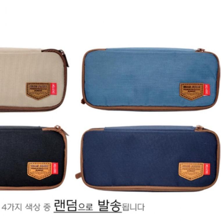 좋은 베이직 스탠다드 펜슬 케이스 필통 파우치 (색상랜덤)