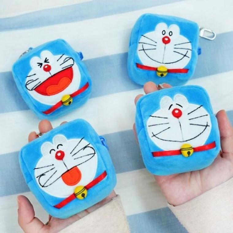 표정 얼굴 사각 도라에몽 파우치