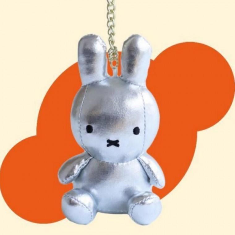 인형키링 귀여운 실버 미피 파우치 가방 차 키링 백참 백꾸 키홀더 열쇠고리