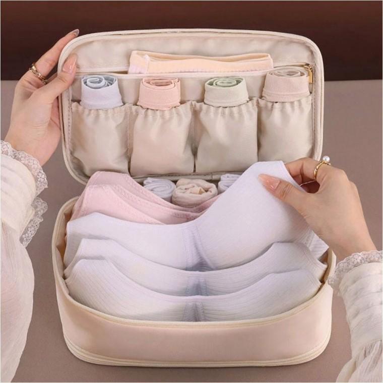 가방 파우치 언더웨어 속옷 정리 3단 캐리어 수납