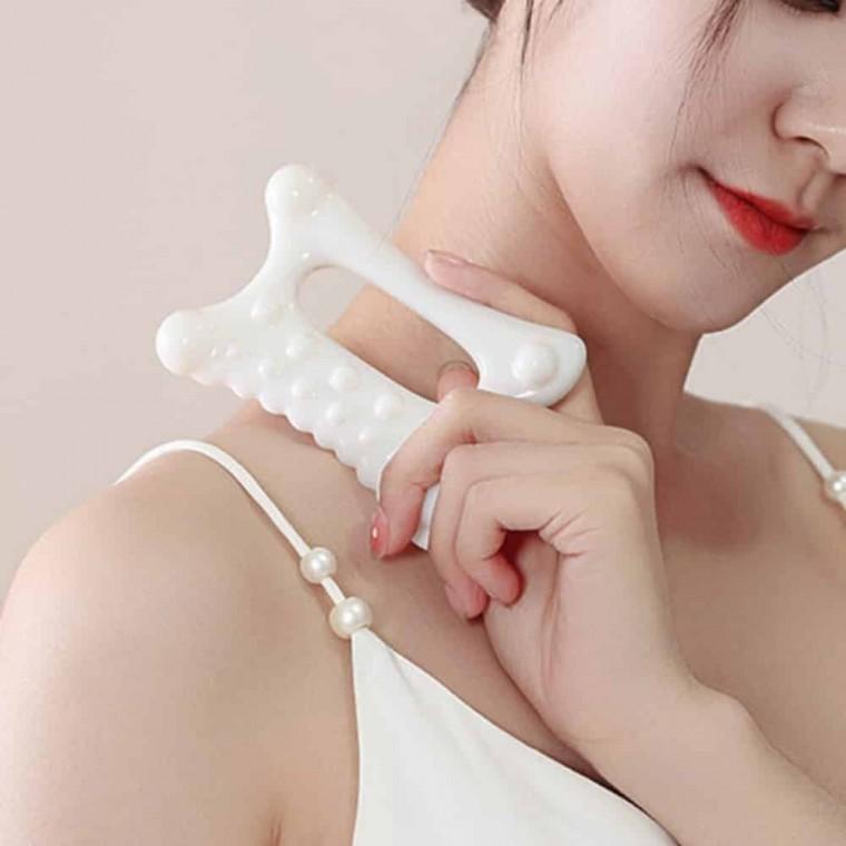 괄사 마사지기 경락마사지효과 종아리괄사