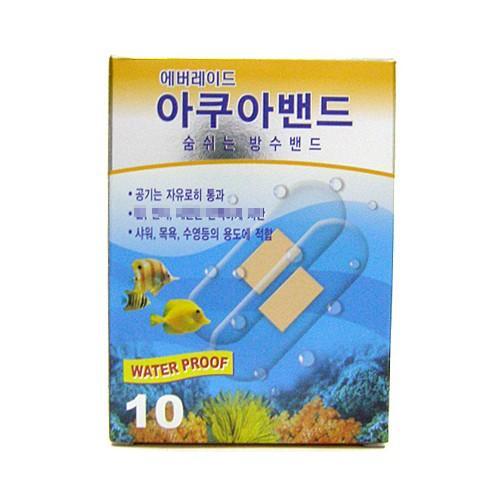 아쿠아밴드(숨쉬는방수밴드)(표준형) 10매
