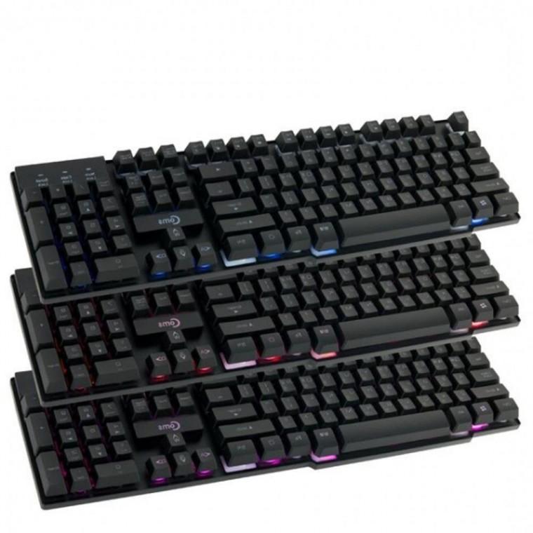 LED USB 키보드 게임용 게이밍 저소음 생활방수 PC방 PC방키보드