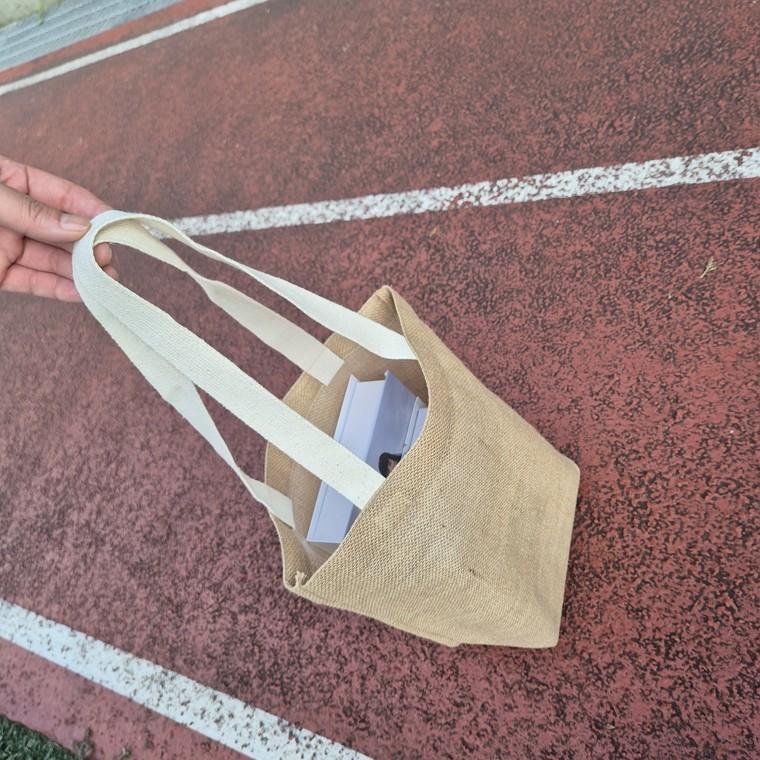 국내제작 삼베 방수 린넨 마 에코백
