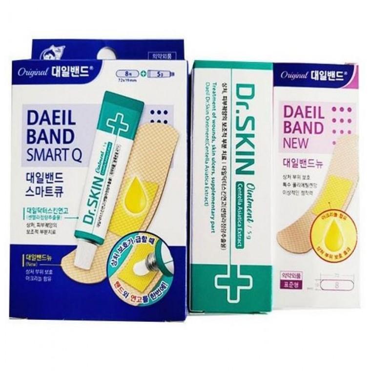 상처보호 방수원단 데일밴드 손가락밴드 4매입 혼합형 보호 상처 의료용
