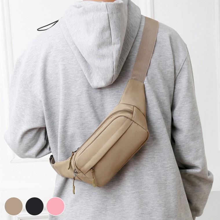 남여공용 생활방수 베이직 디자인 가벼운 데일리 힙색