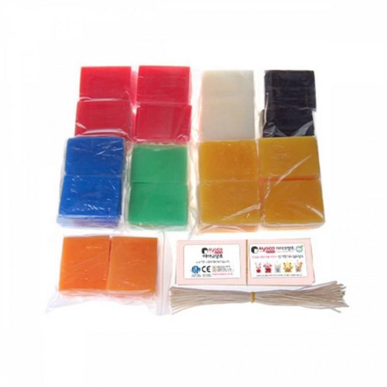 대용량 양초 만들기 치즈 시트 점토 공예 200장 DIY 수업 세트