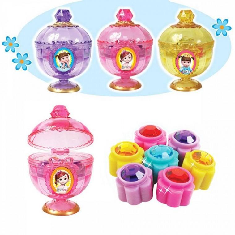 반짝이 보석함 공기놀이 만들기 완구 민속놀이 대용량 알벌크 준비물