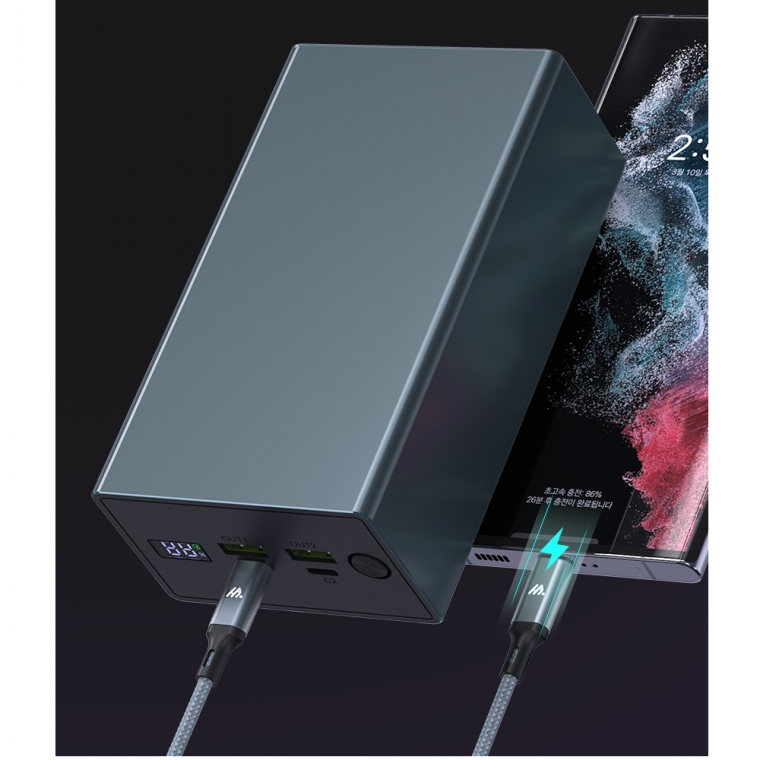 언제 어디서나 대용량 고속충전 스마트폰충전기 40000mAh 보조배터리 갤럭시 Z플립 Z플립5 Z폴드 Z폴드5