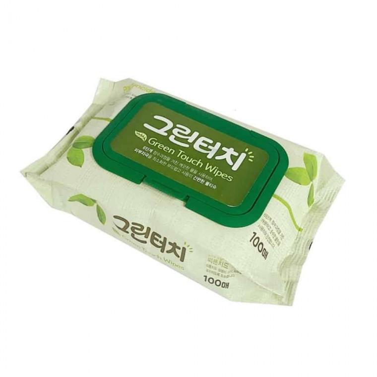 물티슈 100매 휴대용티슈 물때청소 청소용물티슈 사무실물티슈
