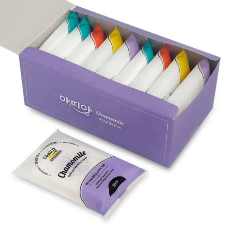 미니 클렌징티슈 휴대용티슈 페이스티슈 메이크업클렌저 세안티슈