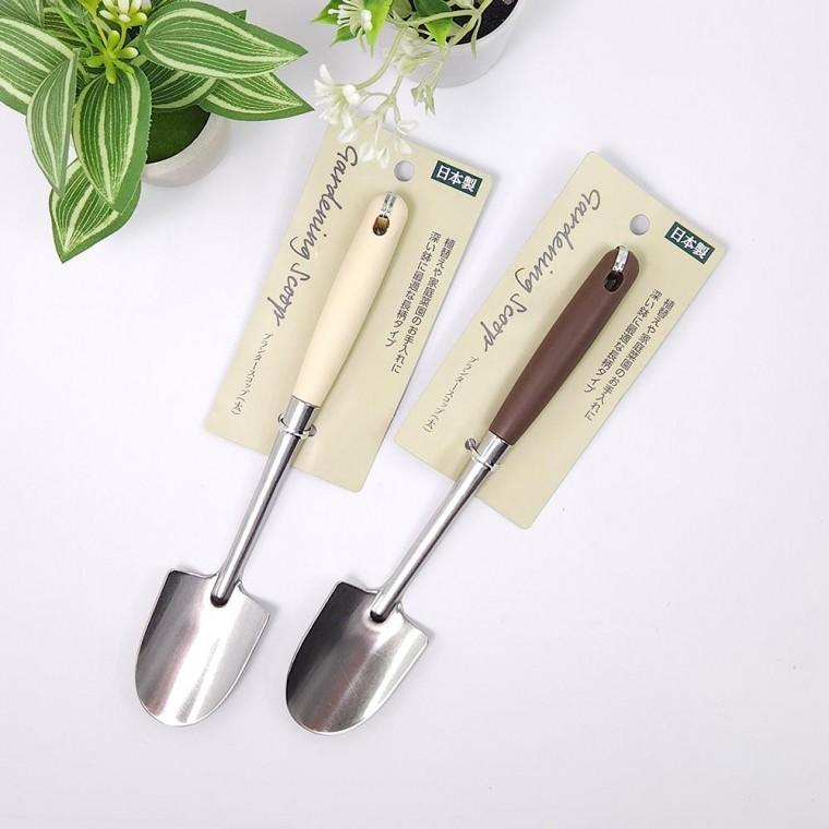 일본 정품 미니 플랜터 모종삽 라운드형 텃밭삽 가드닝 원예삽 휴대용 삽
