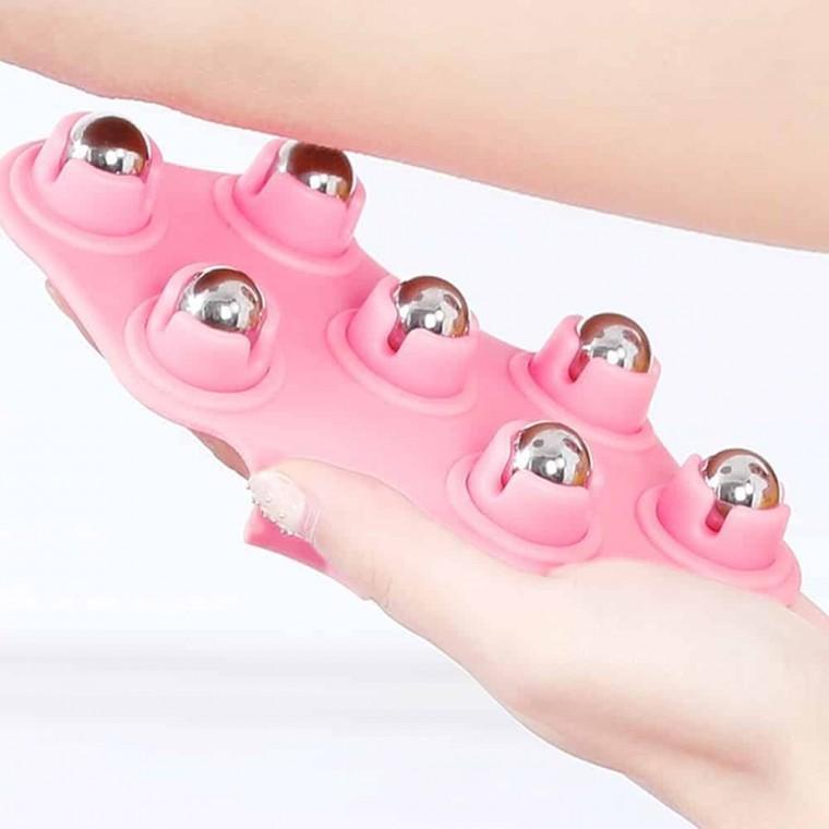 롤러 마사지기 휴대용 마사지롤러 발지압판 발바닥지압판 페이스롤러