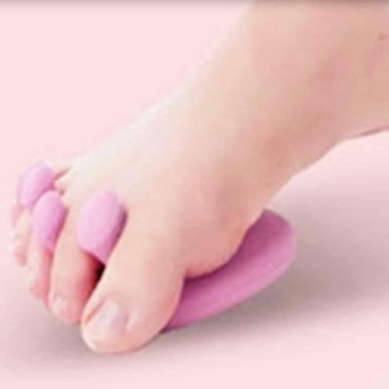 휴대용 발가락 운동마사지기구 발지압 발가락링 발건강기 발마사지