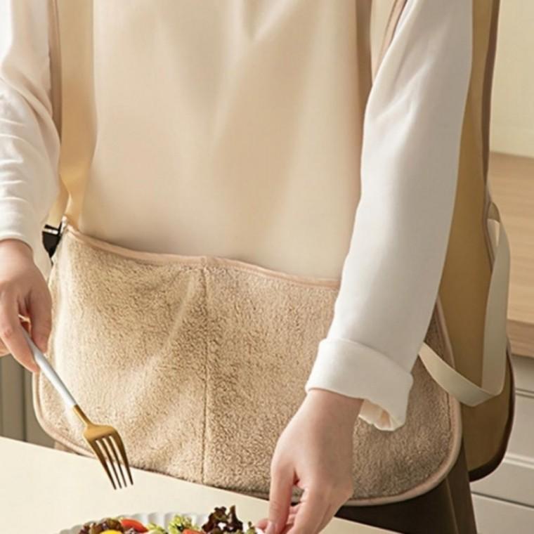 조끼 앞치마 방수 미술 카페 원피스 식당 스타일 짧은 주방