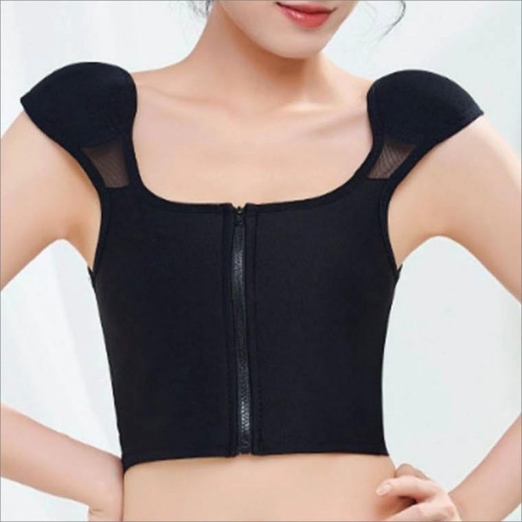 숄더라인 보정조끼 직각어깨 어깨보정 조끼 2컬러