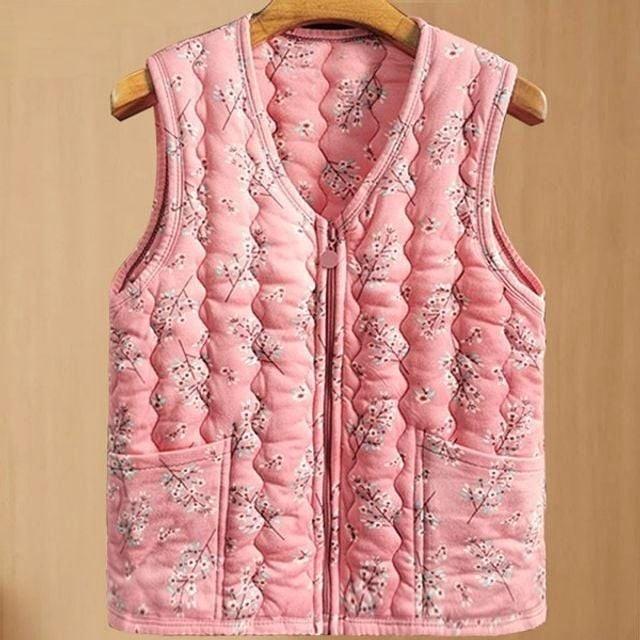 겨울 할머니 베스트 조끼 김장쪼끼 누빔 촌캉스 보온