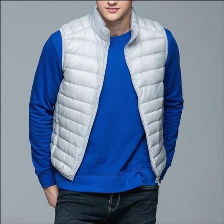 2color 겨울 패딩조끼 베스트 이너 쪼끼 레이어드 남자 경량