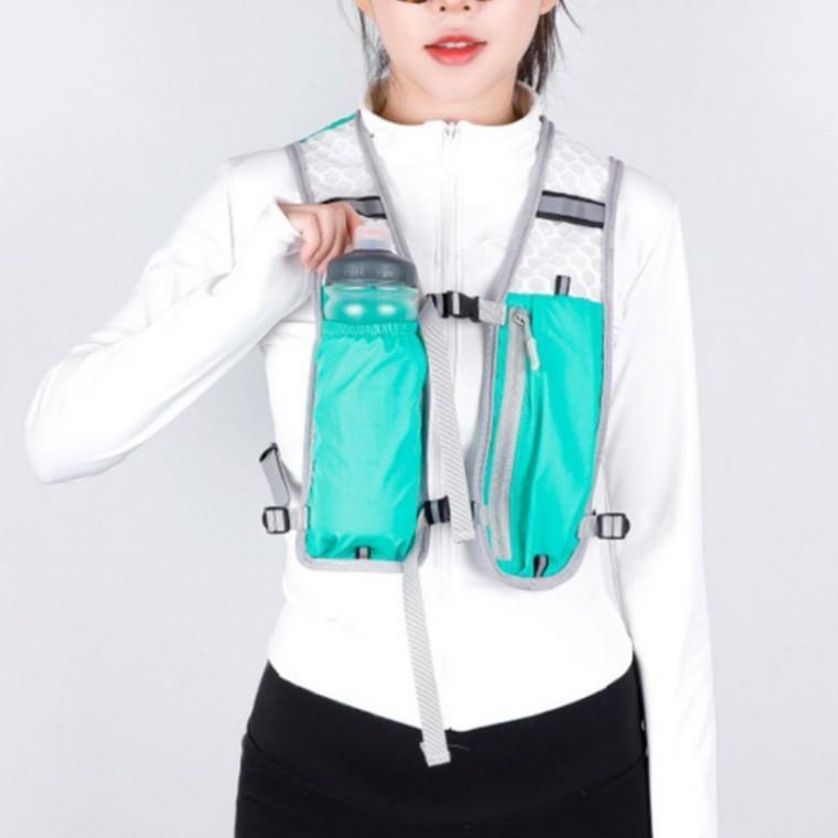 솔리드 메쉬 경량 러닝 조끼 백팩 트레일 조깅 가방
