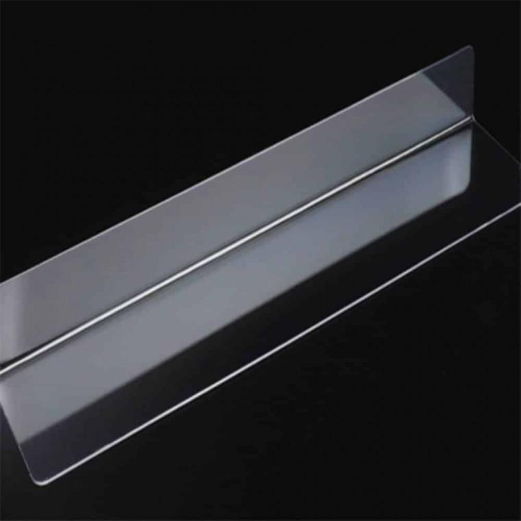 L형 투명 칸막이 28x6cm 1P 일반형 선반칸막이 사무실칸막이 플라스틱칸막이 아크릴칸막이 마트칸막이