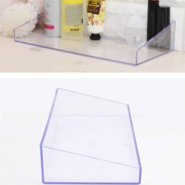 투명 사각 수납선반 화장품정리대 아크릴판 소품보관함 다용도정리함 투명정리함