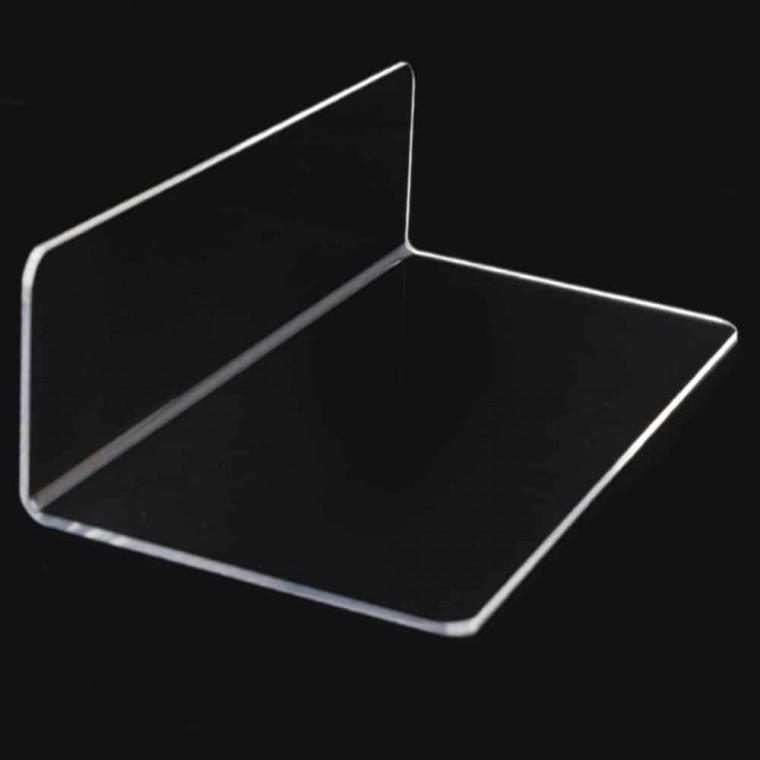 L형 투명 아크릴 칸막이 대형 아크릴가림판 매장진열대 아크릴선반 투명아크릴칸막이